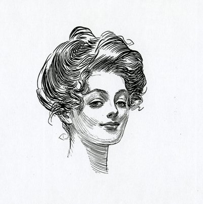 Una ragazza Gibson, c.1902 da Charles Dana Gibson
